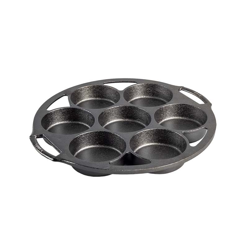 Seasoned Cast Iron Mini Cake Pan - Image 8