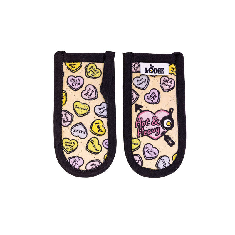 Conversation Heart Handle Holders. Set of Two - Image 2