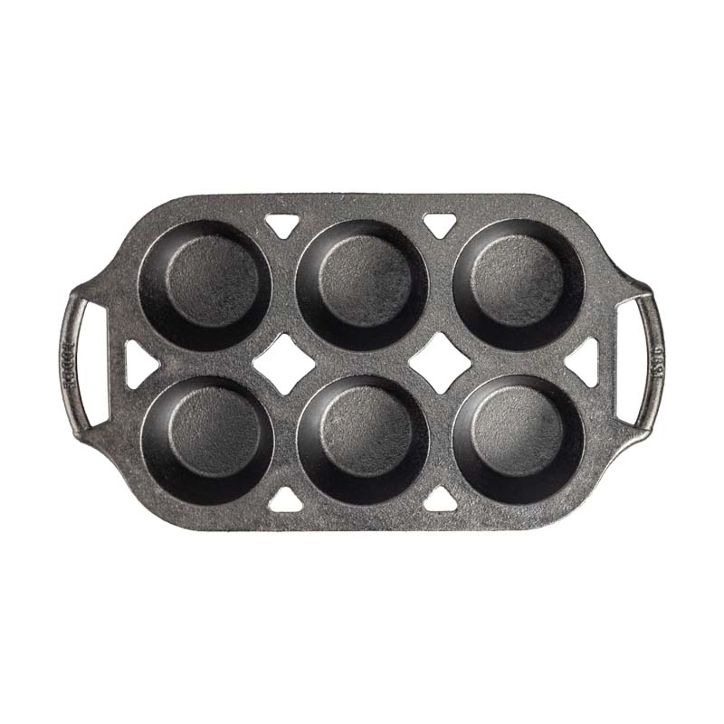 Seasoned Cast Iron Muffin Pan - Image 2