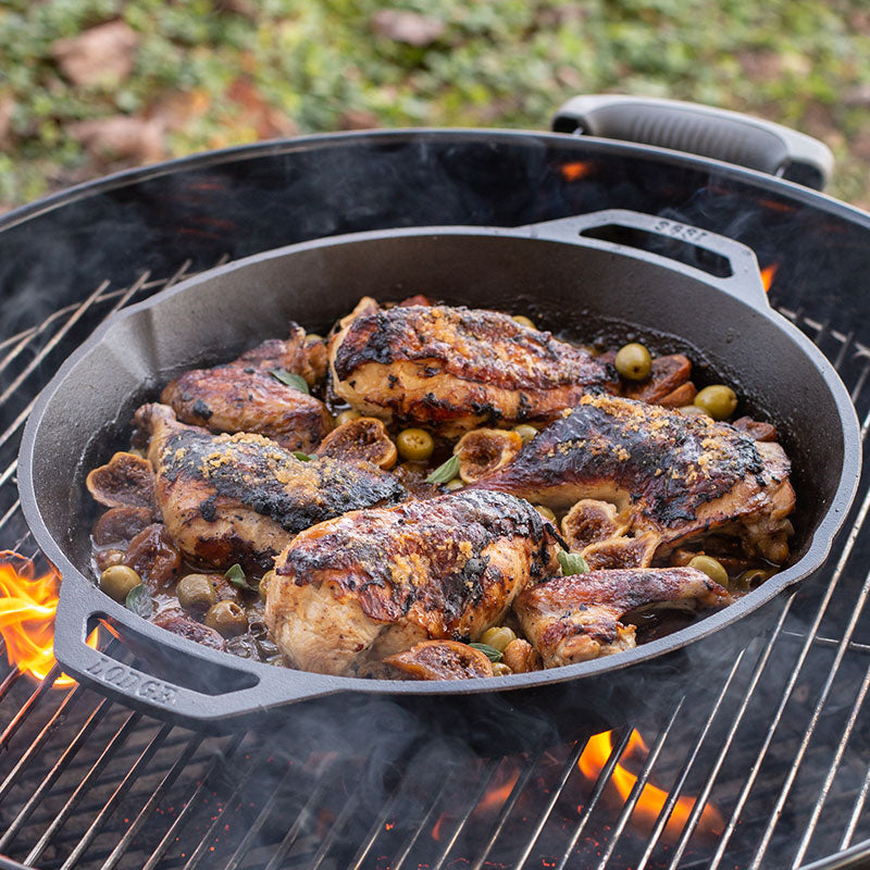 Cast Iron Dual-Handle Pan - Image 17