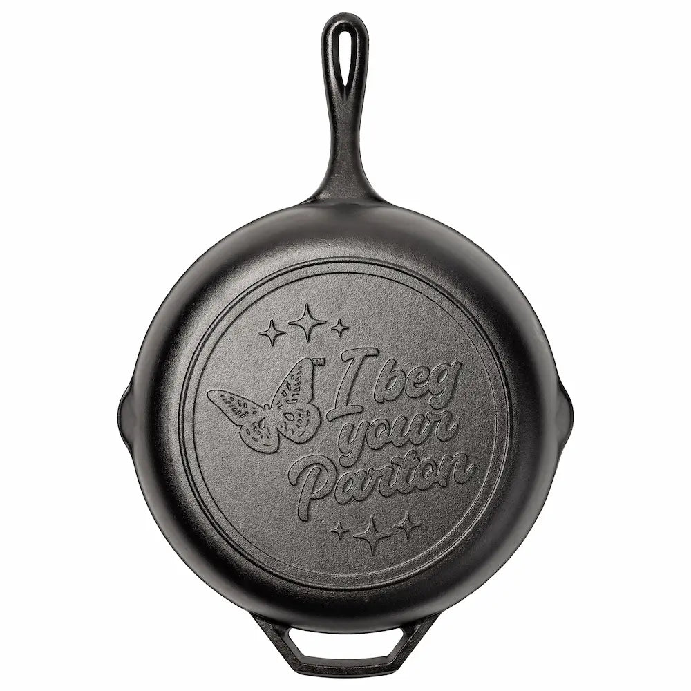 12 Inch Chef Collection Dolly Parton Skillet. I Beg Your Parton - Image 8