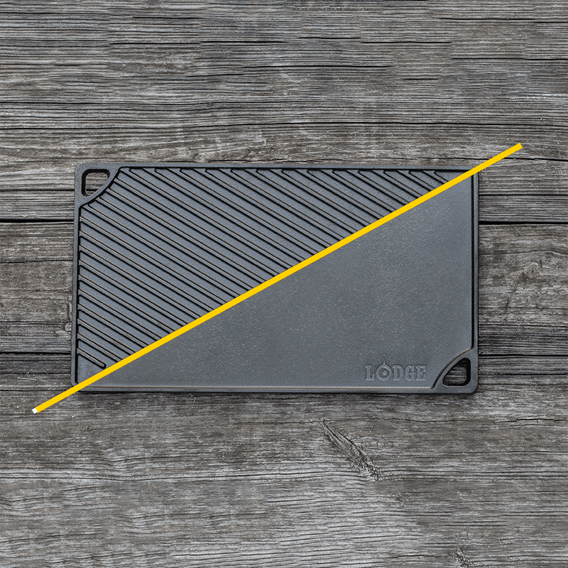 16.75 x 9.5 Inch Double Play Reversible Grill/Griddle - Image 3