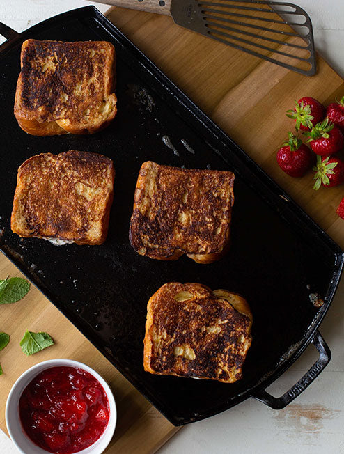 Blacklock Lightweight Cast Iron Double Burner Griddle - Image 5