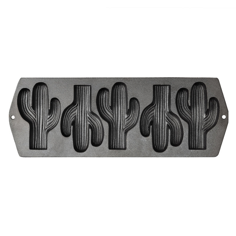 Seasoned Cast Iron Cactus Pan - Image 3