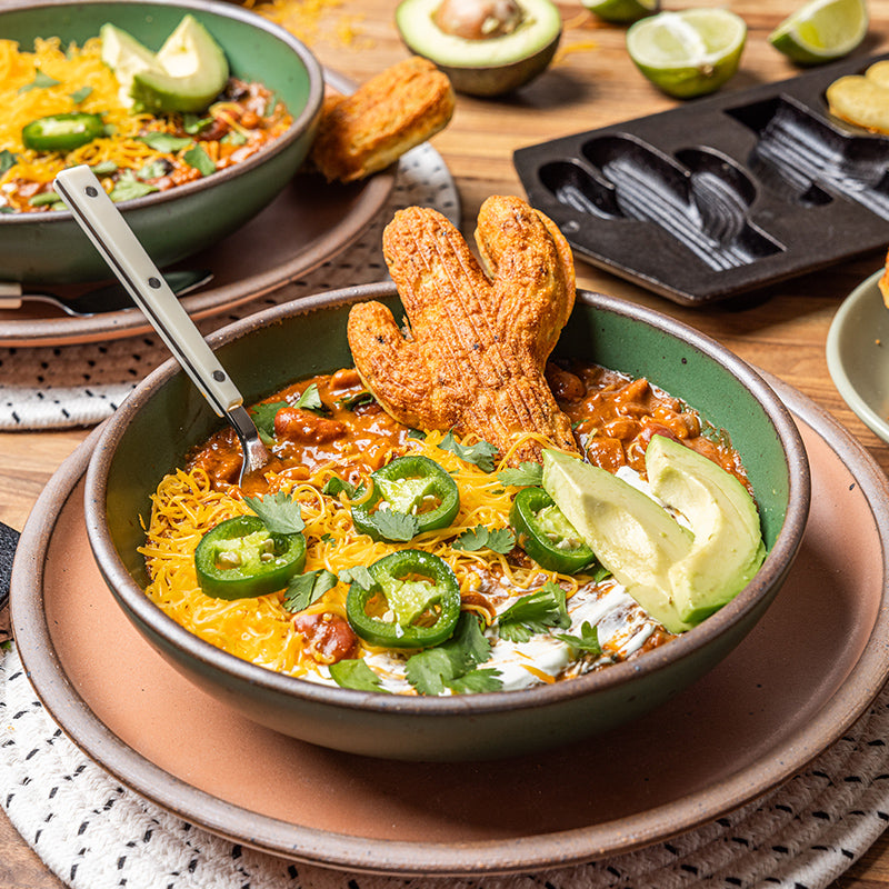 Seasoned Cast Iron Cactus Pan - Image 4