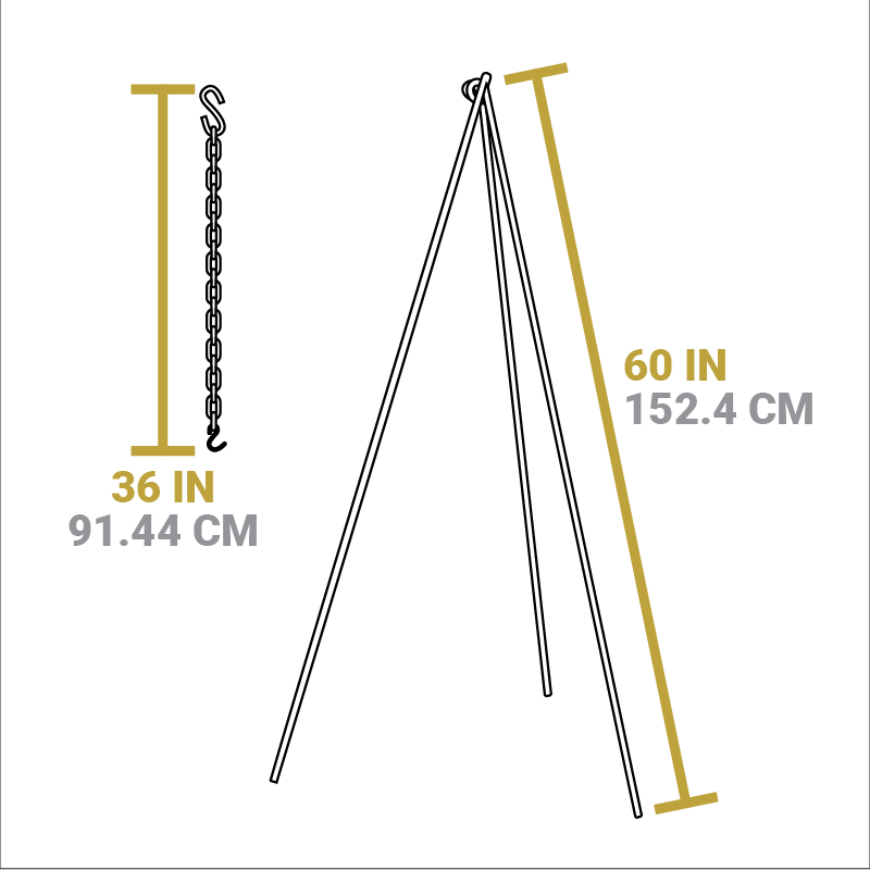 Camp Tripod. 2 Pack - Image 11