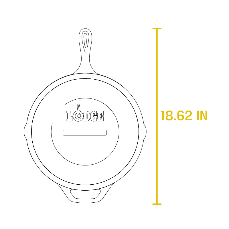 Cast Iron Covered Deep Skillet - Image 15