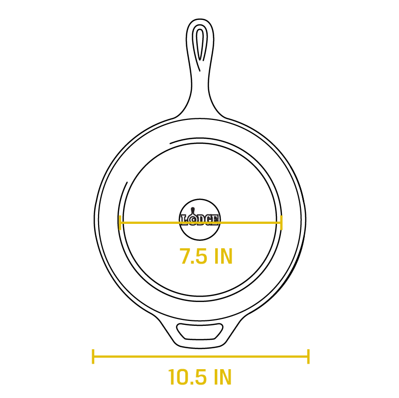 Cast Iron Deep Skillet - Image 5