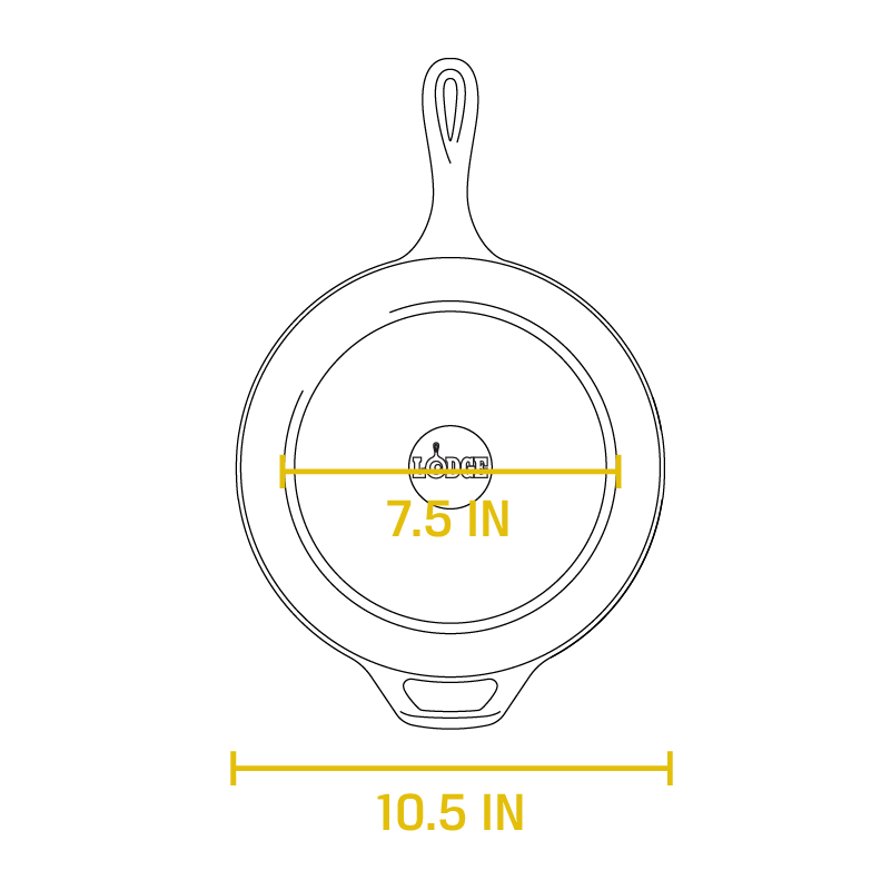 Cast Iron Covered Deep Skillet - Image 6