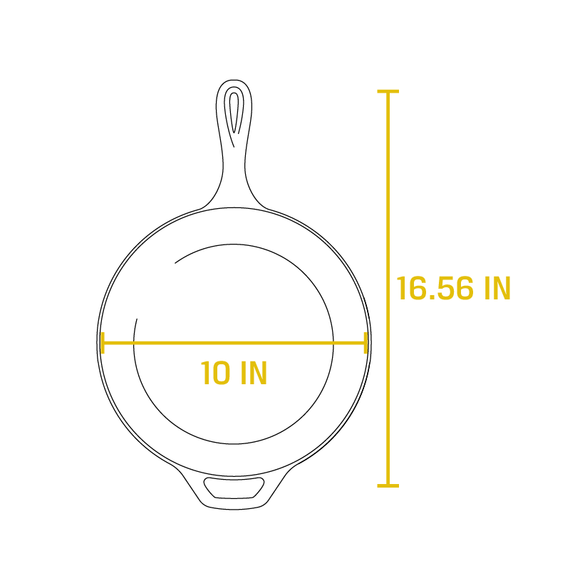 Cast Iron Covered Deep Skillet - Image 11