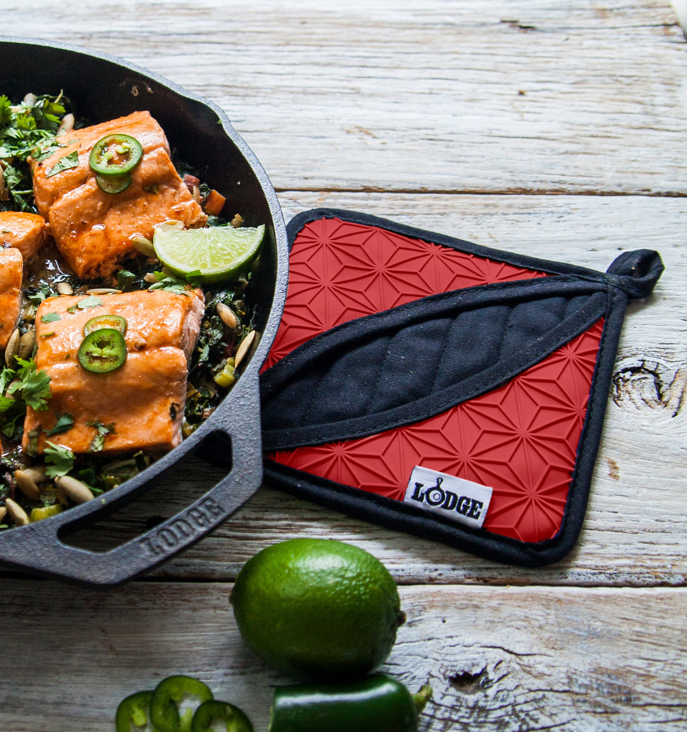 Silicone and Fabric Potholder - Image 5