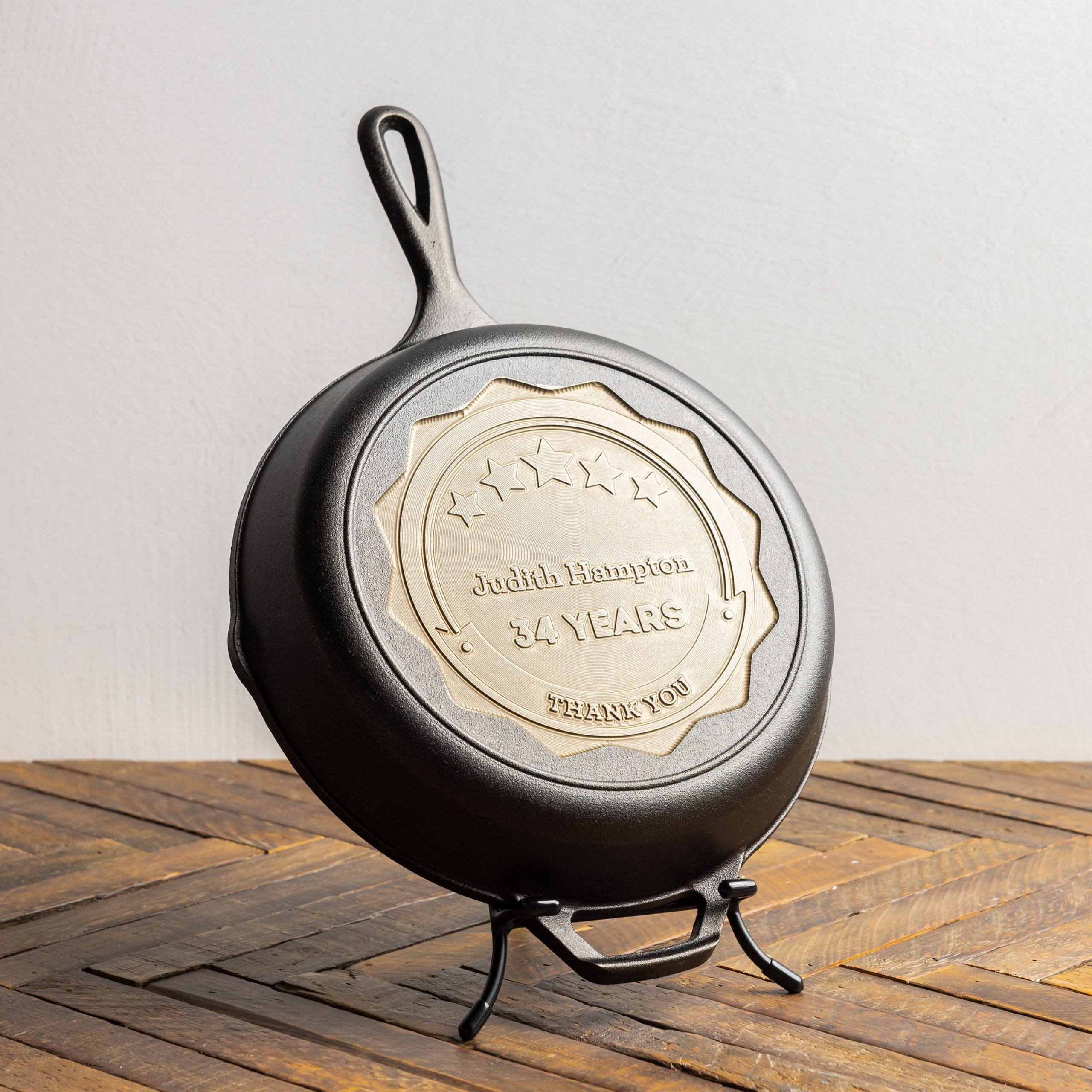 Custom Engraved Award Skillet - Image 4