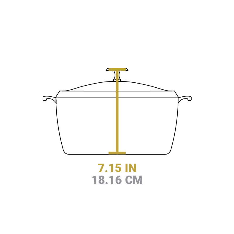 Blacklock 5.5 Quart Lightweight Cast Iron Dutch Oven - Image 7