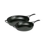 Blacklock Lightweight Cast Iron Skillet Set