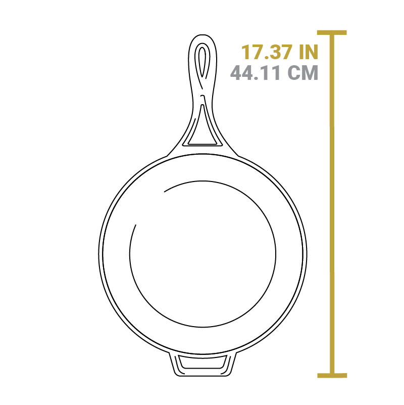 Blacklock 4 Quart Lightweight Cast Iron Deep Skillet With Lid - Image 12