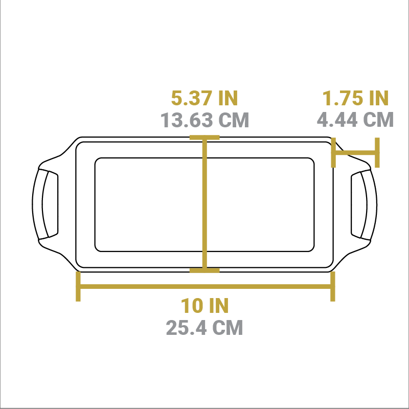 Seasoned Cast Iron Large Loaf Pan - Image 6