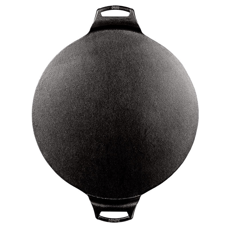 15 Inch Seasoned Cast Iron Pizza Pan - Image 2