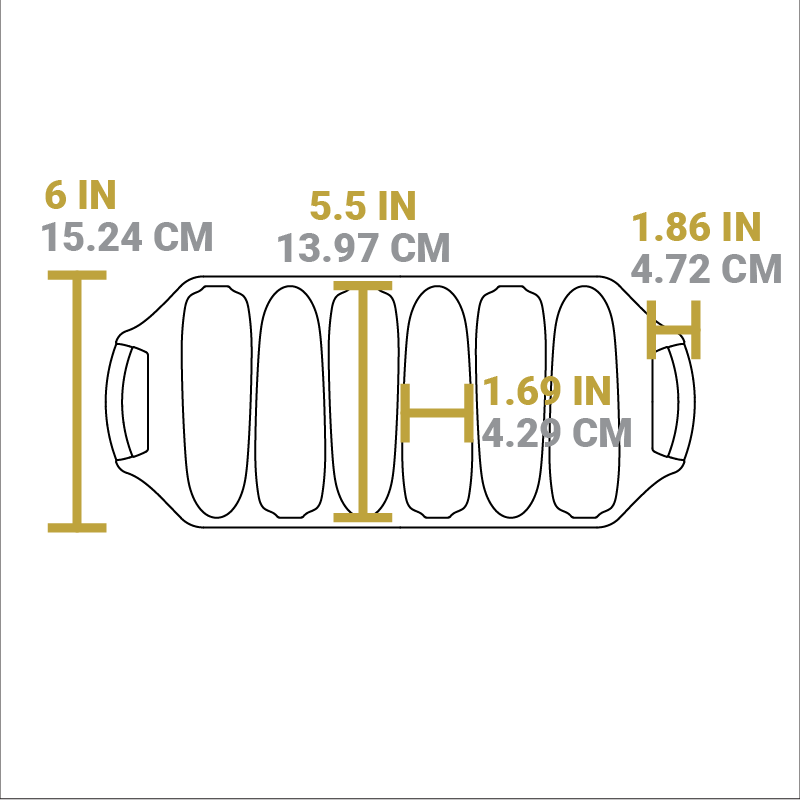 Seasoned Cast Iron Cornstick Pan - Image 6