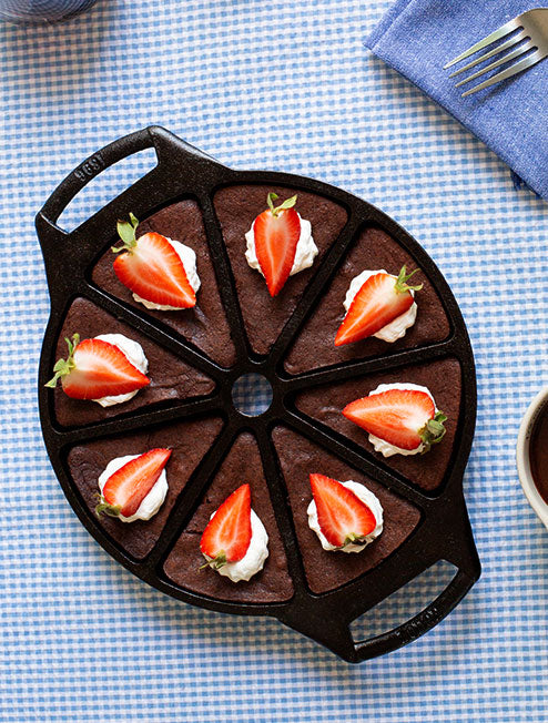 Seasoned Cast Iron Wedge Pan - Image 4