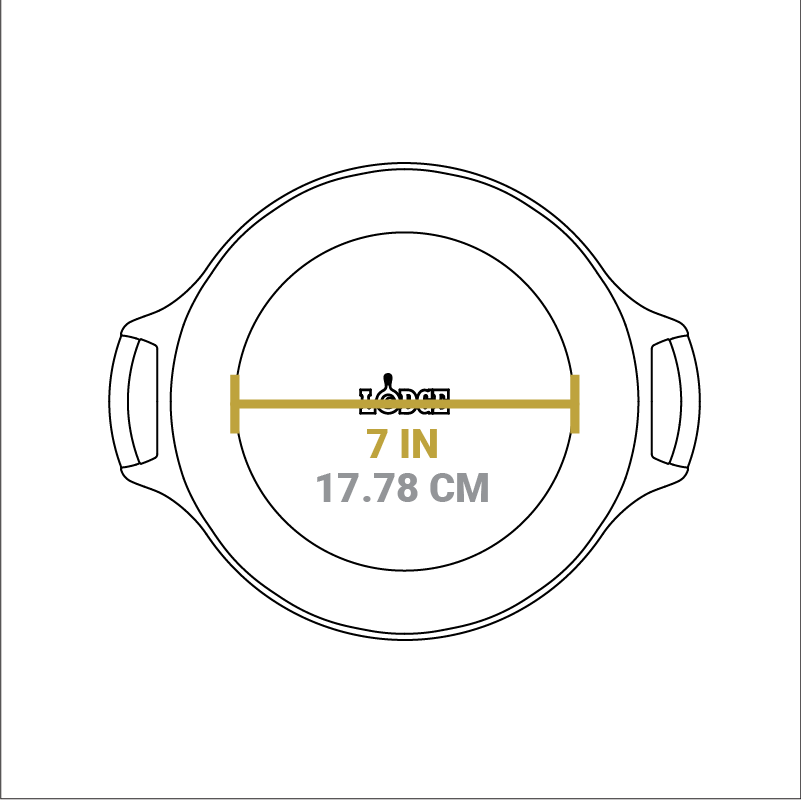 9 Inch Seasoned Cast Iron Pie Pan - Image 8