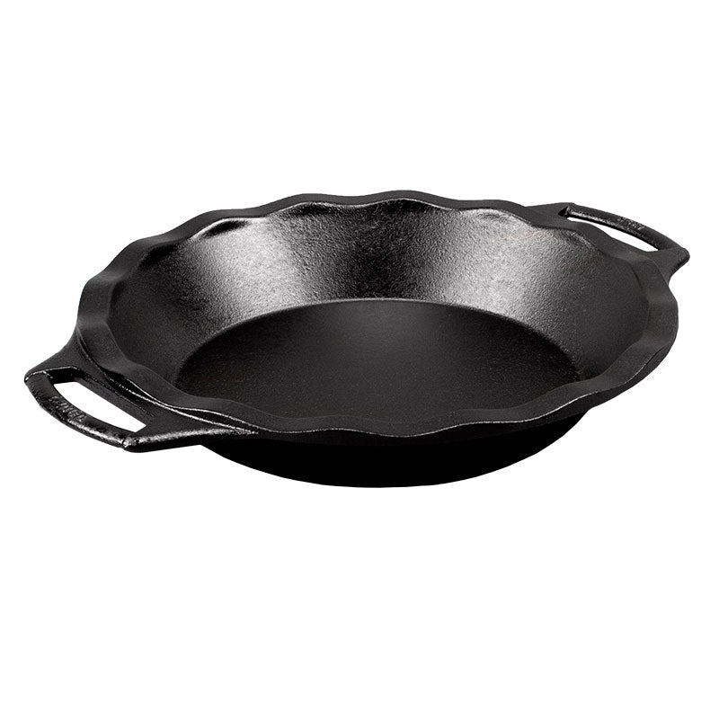 9 Inch Seasoned Cast Iron Pie Pan - Image 9