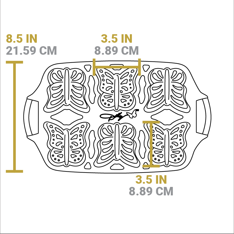 Dolly Parton Butterfly Cake Pan - Image 3