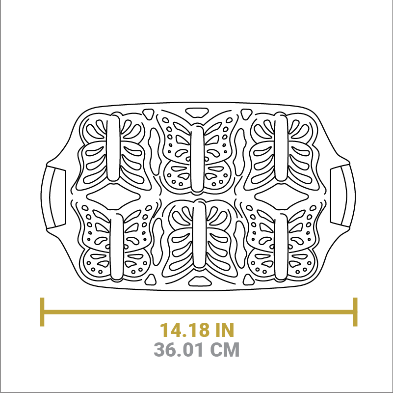 Dolly Parton Butterfly Cake Pan - Image 4