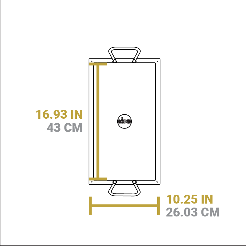 18 x 10 Inch Seasoned Carbon Steel Griddle? - Image 6