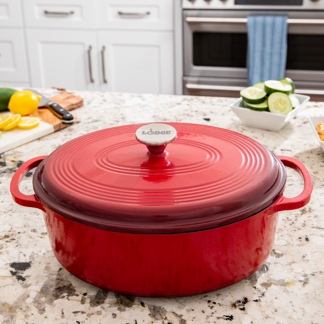Essential Enamel Oval Dutch Oven - Image 2
