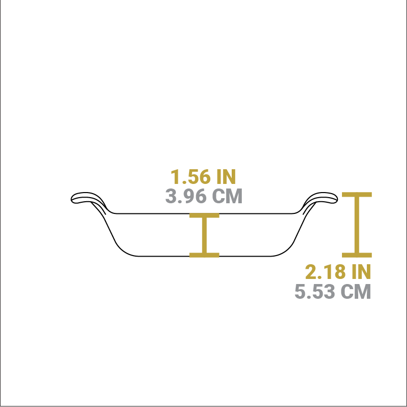 Heat-Treated 16 Ounce Cast Iron Oval Server - Image 5