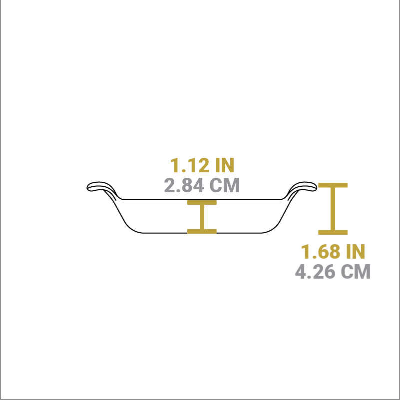 Heat-Treated 9 Ounce Oval Cast Iron Mini Server? - Image 3