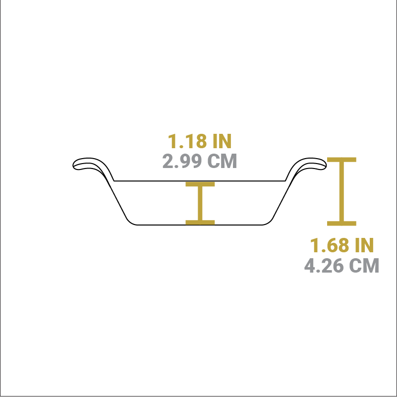 Heat-Treated 10 Ounce Square Cast Iron Mini Server? - Image 4