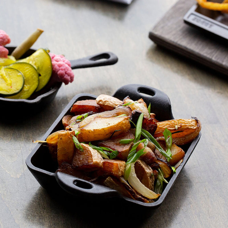 Heat-Treated 10 Ounce Square Cast Iron Mini Server? - Image 3