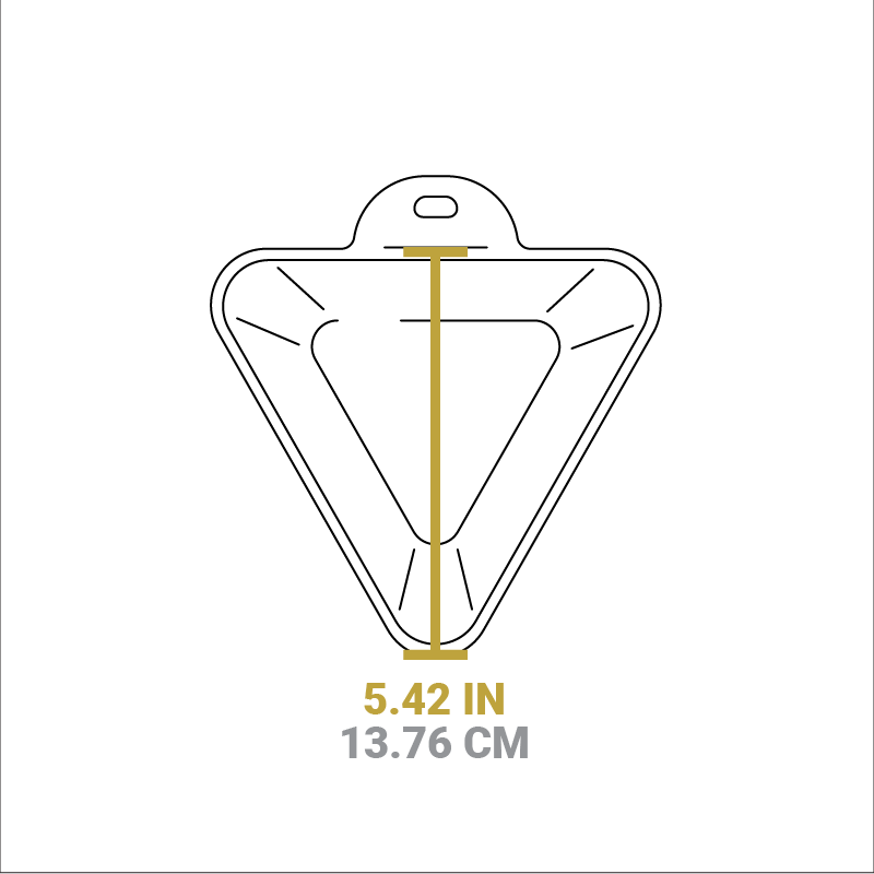 Heat-Treated 10 Ounce Triangular Cast Iron Mini Server? - Image 4