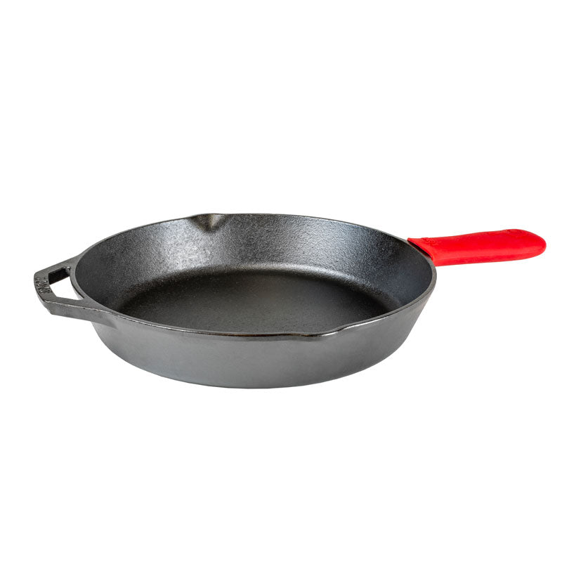 12 Inch Cast Iron Skillet with Handle Holder - Image 2
