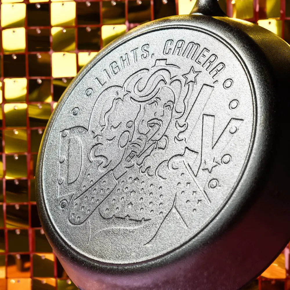 12 Inch Dolly Parton Skillet. Lights. Camera. Dolly - Image 4