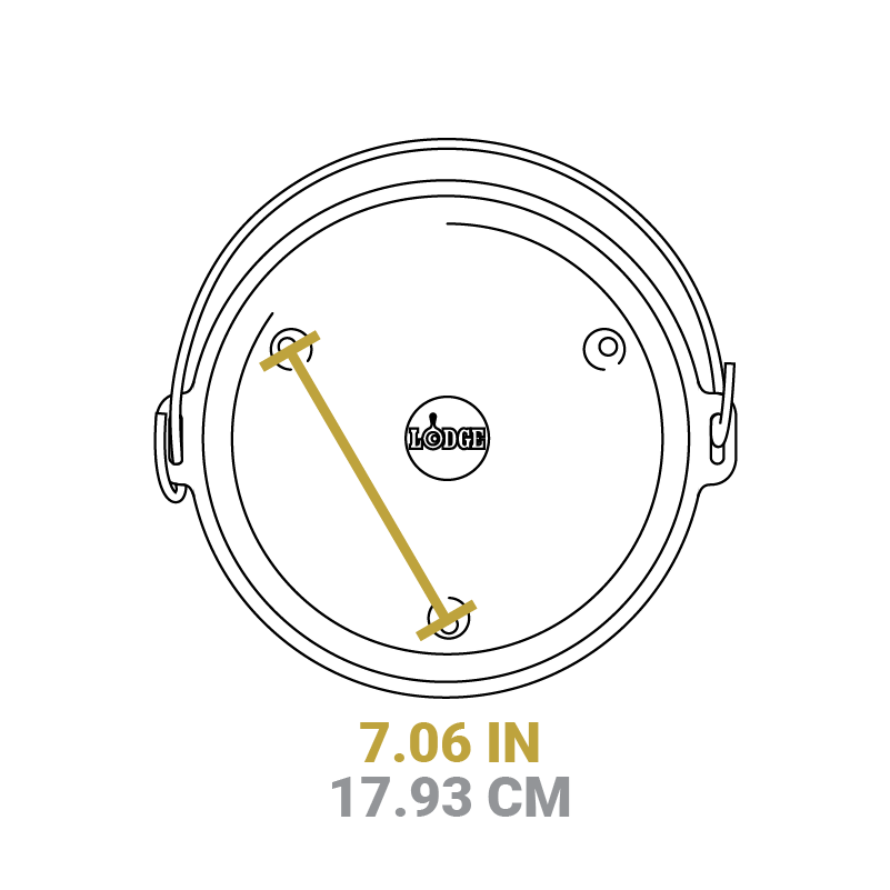 Yellowstone? 12 Inch / 8 Quart Seasoned Cast Iron Deep Camp Dutch Oven - Image 11