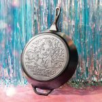 13.25 Inch Light of a Clear Blue Morning Dolly Parton Skillet