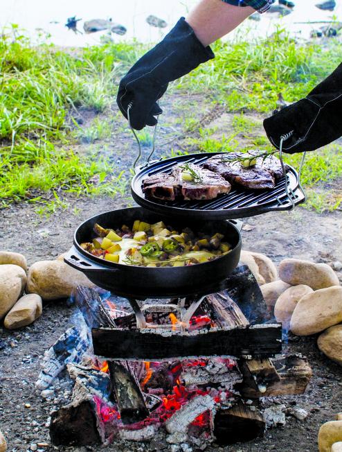 14 Inch Cast Iron Cook-It-All - Image 2