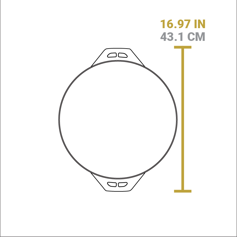 14 Inch Cast Iron Cook-It-All - Image 7
