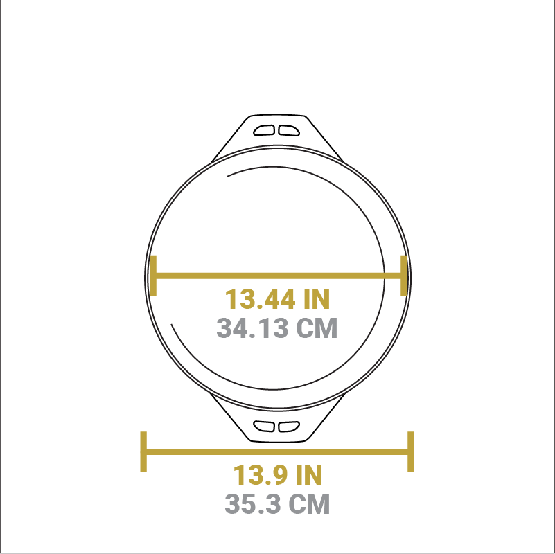 14 Inch Cast Iron Cook-It-All - Image 9