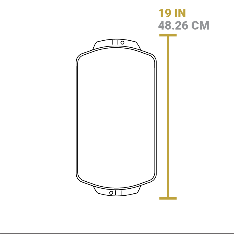 19 x 9.5 Inch Seasoned Cast Iron Reversible Grill/Griddle - Image 5
