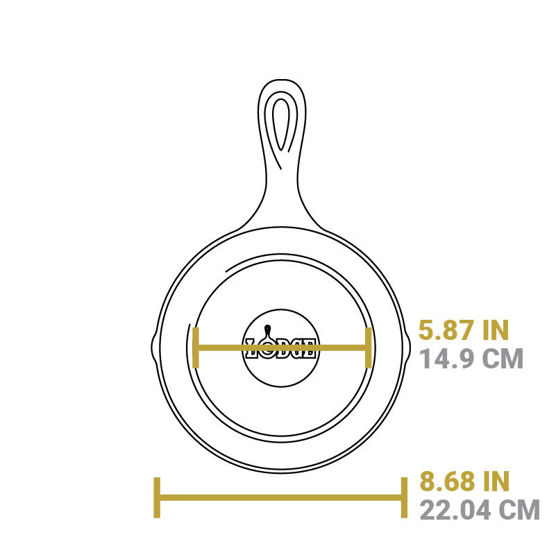 Essential Seasoned Cast Iron Skillet Set - Image 10