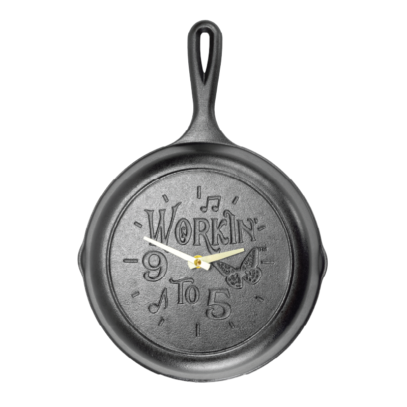 Dolly Parton 9 to 5 Skillet Clock - Image 2