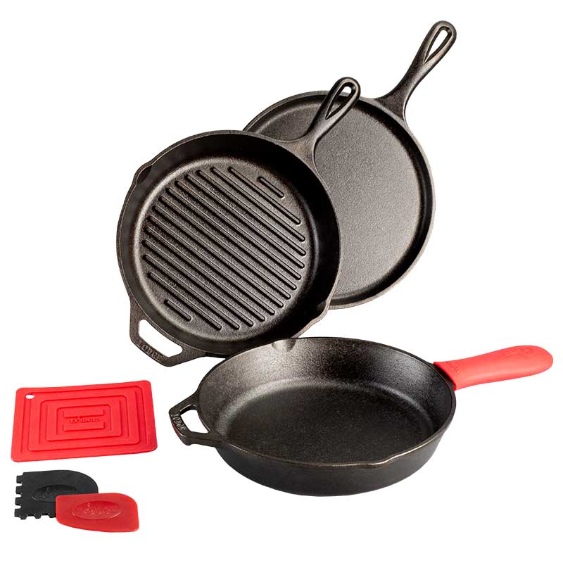 Essential Seasoned Cast Iron Pan Set - Image 24