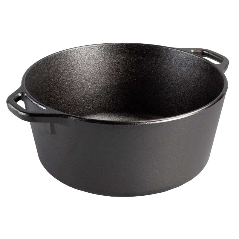 5 Quart Cast Iron Double Dutch Oven - Image 2