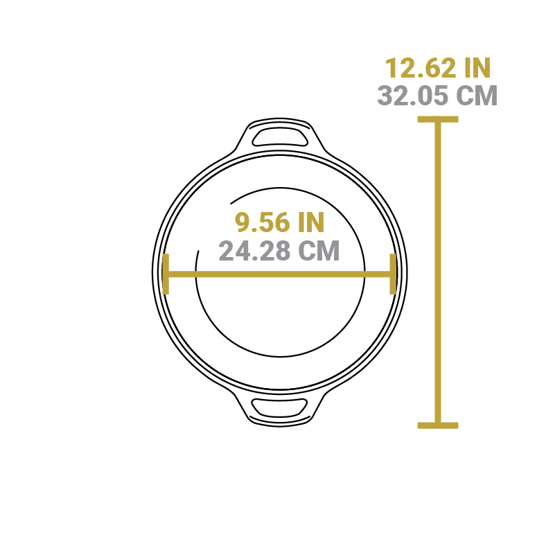 5 Quart Cast Iron Double Dutch Oven - Image 8