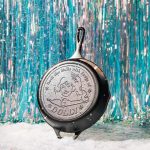 10.25 Inch Dolly Parton Skillet. Deck The Halls