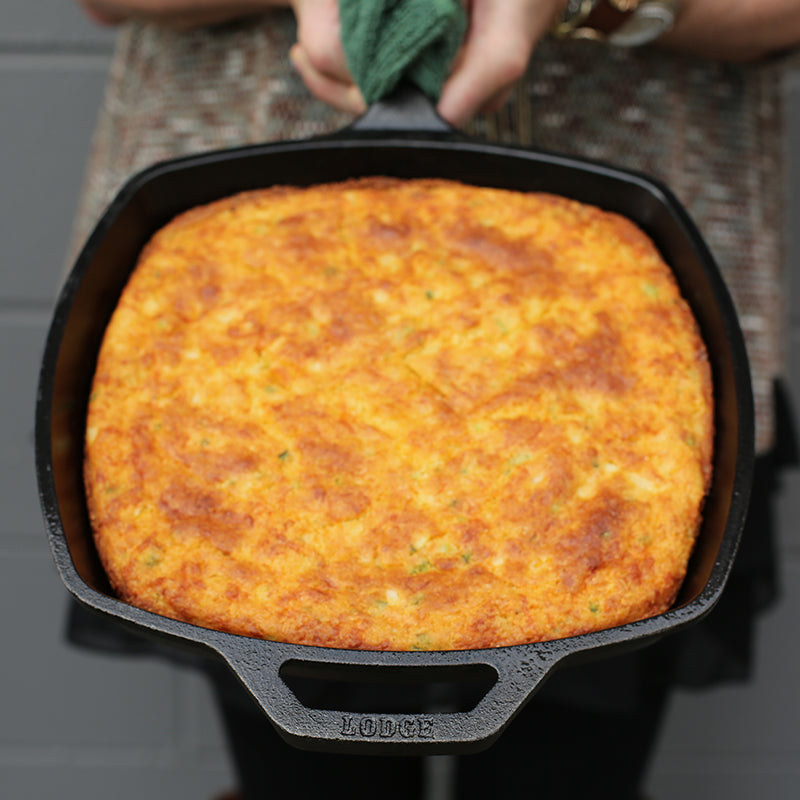 Square Cast Iron Classic Skillet - Image 3