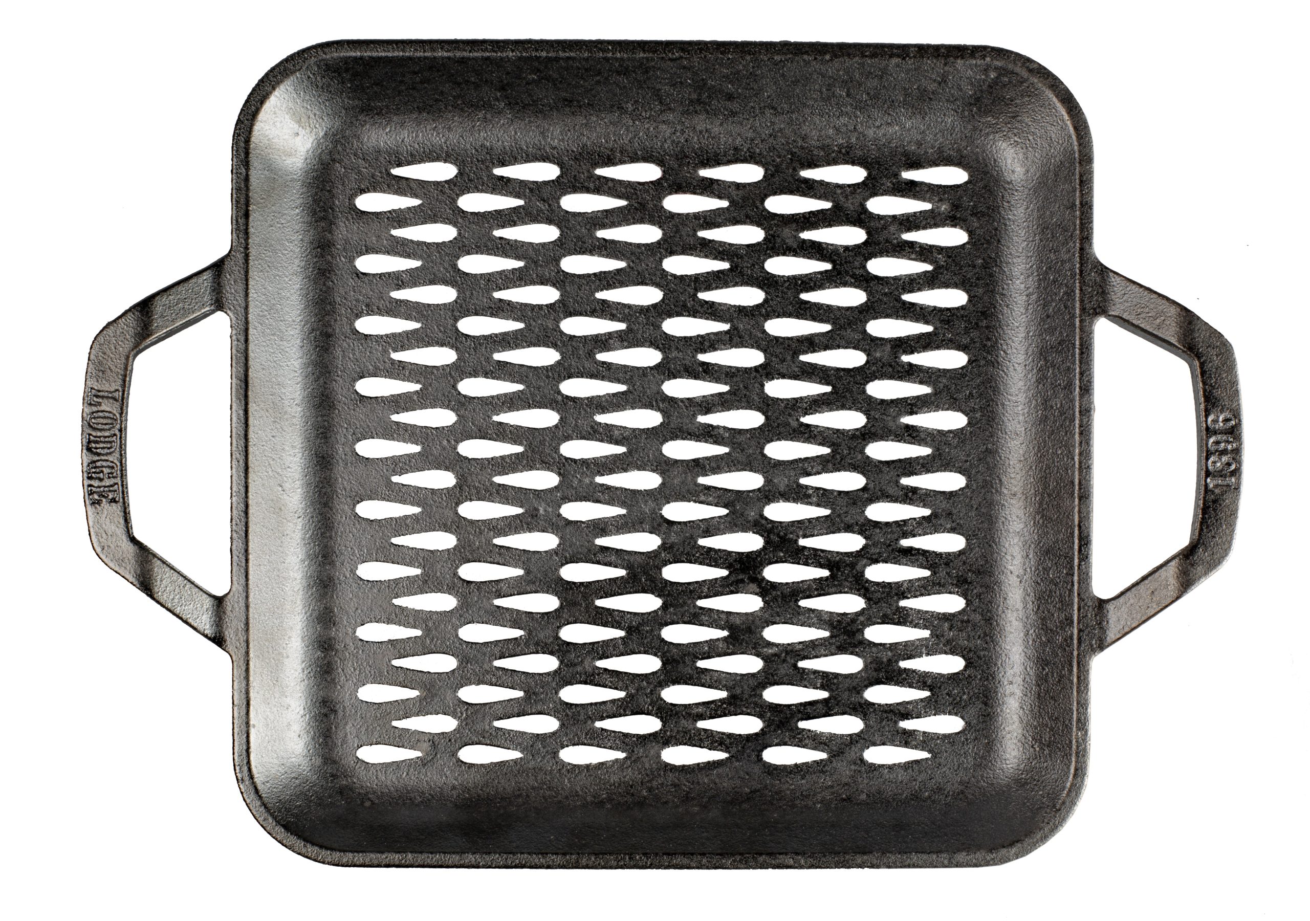 Chef Collection 11 Inch Cast Iron Square Grill Topper - Image 2